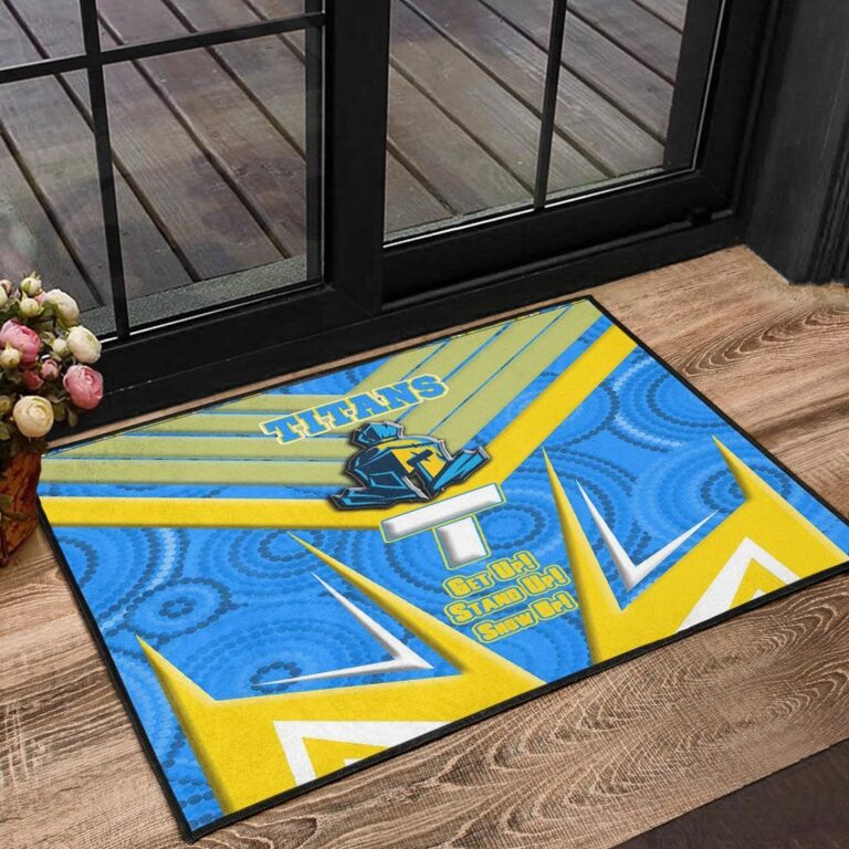 National Rugby League store - Loyal fans of Gold Coast Titans's Doormat:vintage National Rugby League suit,uniform,apparel,shirts,merch,hoodie,jackets,shorts,sweatshirt,outfits,clothes