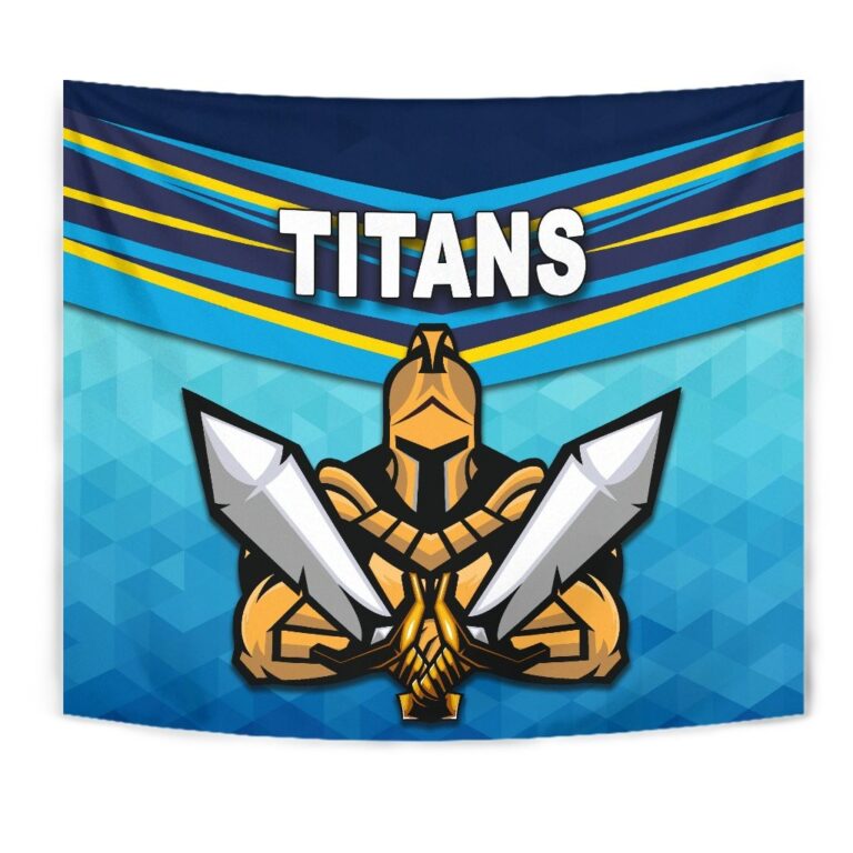 National Rugby League store - Loyal fans of Gold Coast Titans's Wall Tapestry:vintage National Rugby League suit,uniform,apparel,shirts,merch,hoodie,jackets,shorts,sweatshirt,outfits,clothes