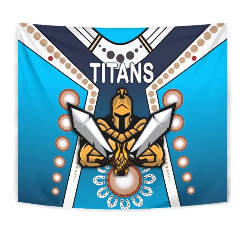 National Rugby League store - Loyal fans of Gold Coast Titans's Wall Tapestry:vintage National Rugby League suit,uniform,apparel,shirts,merch,hoodie,jackets,shorts,sweatshirt,outfits,clothes