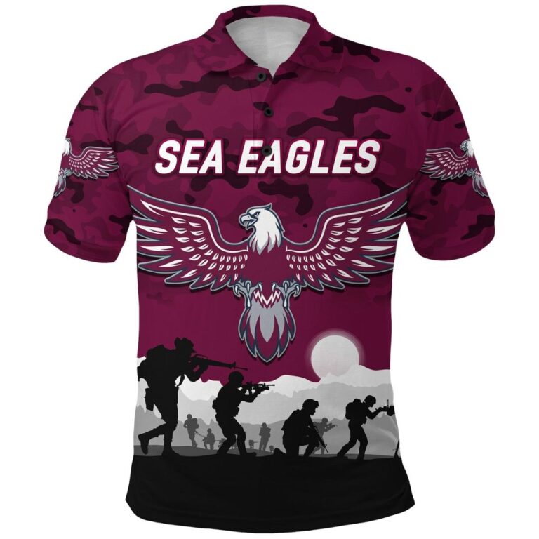 National Rugby League store - Loyal fans of Manly Warringah Sea Eagles's Unisex Polo Shirt,Kid Polo Shirt:vintage National Rugby League suit,uniform,apparel,shirts,merch,hoodie,jackets,shorts,sweatshirt,outfits,clothes