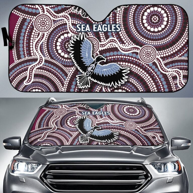 National Rugby League store - Loyal fans of Manly Warringah Sea Eagles's Auto Sun Shades:vintage National Rugby League suit,uniform,apparel,shirts,merch,hoodie,jackets,shorts,sweatshirt,outfits,clothes