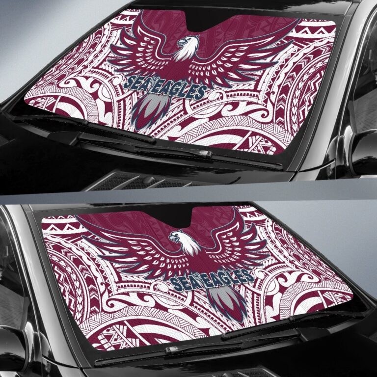 National Rugby League store - Loyal fans of Manly Warringah Sea Eagles's Auto Sun Shades:vintage National Rugby League suit,uniform,apparel,shirts,merch,hoodie,jackets,shorts,sweatshirt,outfits,clothes