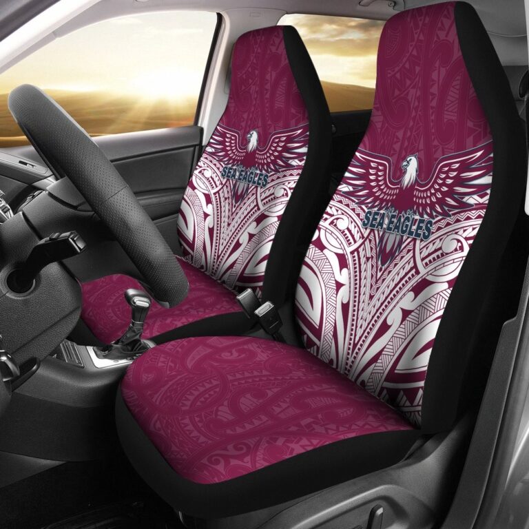 National Rugby League store - Loyal fans of Manly Warringah Sea Eagles's Set 2 Car Seat Cover:vintage National Rugby League suit,uniform,apparel,shirts,merch,hoodie,jackets,shorts,sweatshirt,outfits,clothes