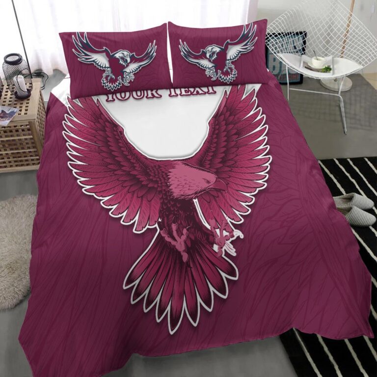 National Rugby League store - Loyal fans of Manly Warringah Sea Eagles's Bedding Duvet Cover + 1/2 Pillow Cases:vintage National Rugby League suit,uniform,apparel,shirts,merch,hoodie,jackets,shorts,sweatshirt,outfits,clothes
