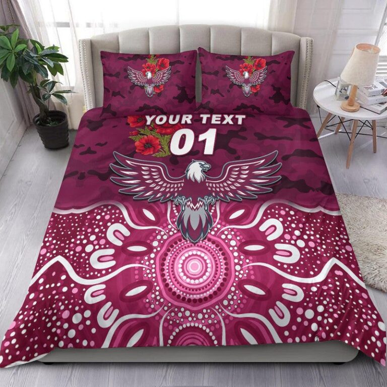 National Rugby League store - Loyal fans of Manly Warringah Sea Eagles's Bedding Duvet Cover + 1/2 Pillow Cases:vintage National Rugby League suit,uniform,apparel,shirts,merch,hoodie,jackets,shorts,sweatshirt,outfits,clothes