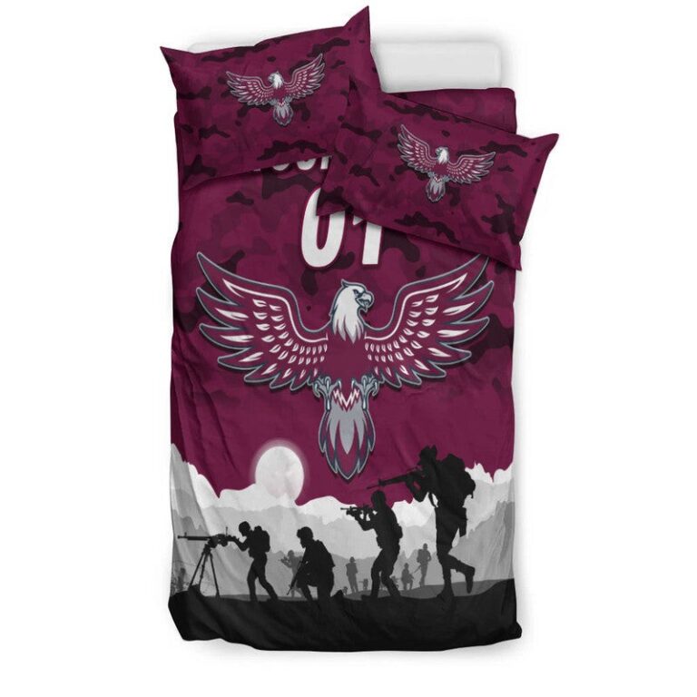 National Rugby League store - Loyal fans of Manly Warringah Sea Eagles's Bedding Duvet Cover + 1/2 Pillow Cases:vintage National Rugby League suit,uniform,apparel,shirts,merch,hoodie,jackets,shorts,sweatshirt,outfits,clothes