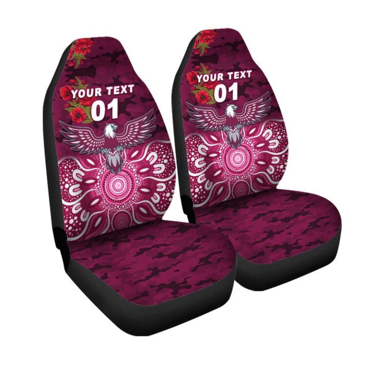 National Rugby League store - Loyal fans of Manly Warringah Sea Eagles's Set 2 Car Seat Cover:vintage National Rugby League suit,uniform,apparel,shirts,merch,hoodie,jackets,shorts,sweatshirt,outfits,clothes