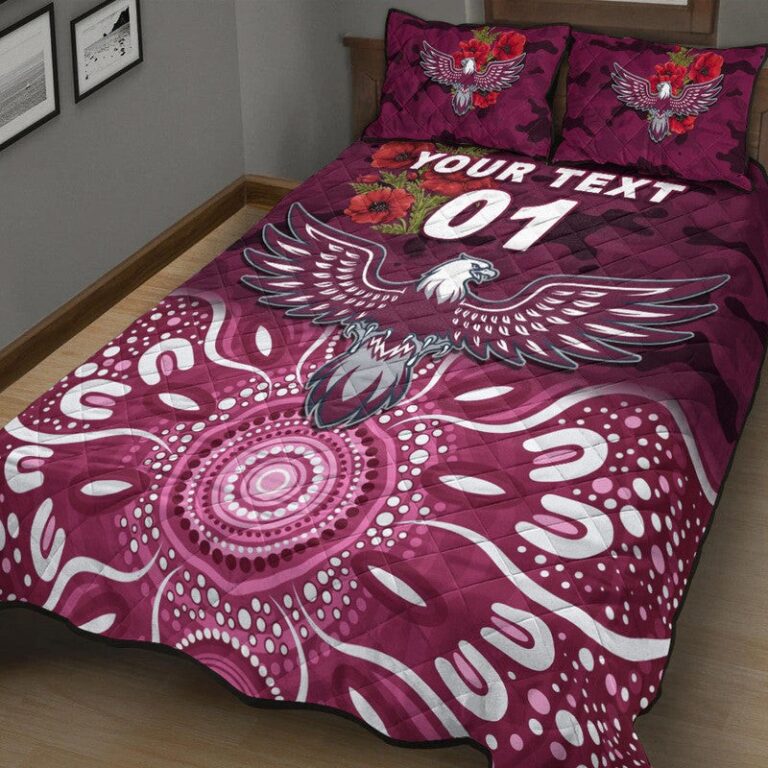 National Rugby League store - Loyal fans of Manly Warringah Sea Eagles's Quilt + 1/2 Pillow Cases:vintage National Rugby League suit,uniform,apparel,shirts,merch,hoodie,jackets,shorts,sweatshirt,outfits,clothes