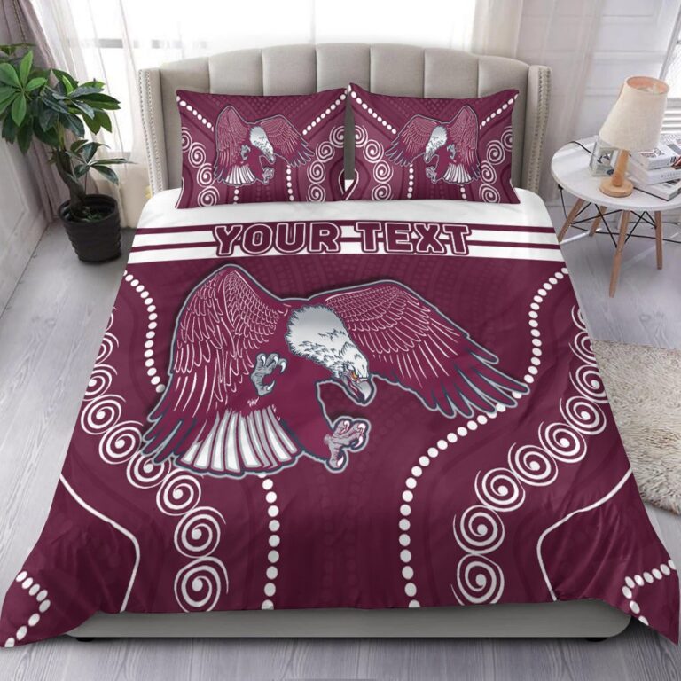 National Rugby League store - Loyal fans of Manly Warringah Sea Eagles's Bedding Duvet Cover + 1/2 Pillow Cases:vintage National Rugby League suit,uniform,apparel,shirts,merch,hoodie,jackets,shorts,sweatshirt,outfits,clothes