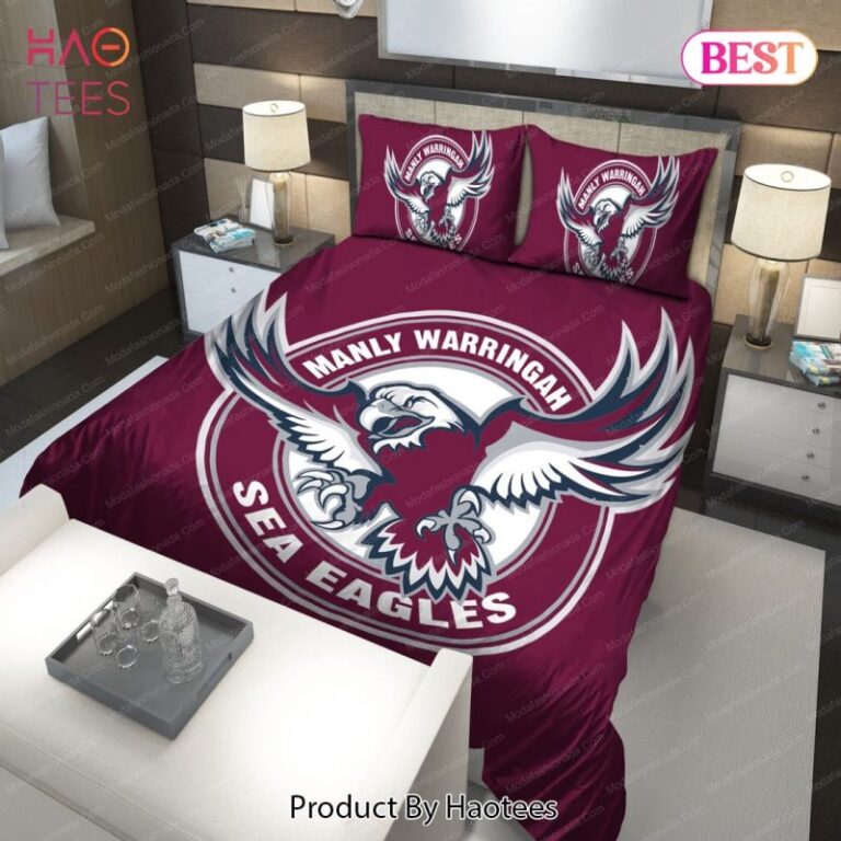 National Rugby League store - Loyal fans of Manly Warringah Sea Eagles's Bedding Duvet Cover + 1/2 Pillow Cases:vintage National Rugby League suit,uniform,apparel,shirts,merch,hoodie,jackets,shorts,sweatshirt,outfits,clothes