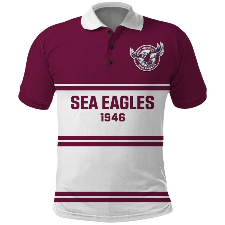National Rugby League store - Loyal fans of Manly Warringah Sea Eagles's Unisex Polo Shirt,Kid Polo Shirt:vintage National Rugby League suit,uniform,apparel,shirts,merch,hoodie,jackets,shorts,sweatshirt,outfits,clothes