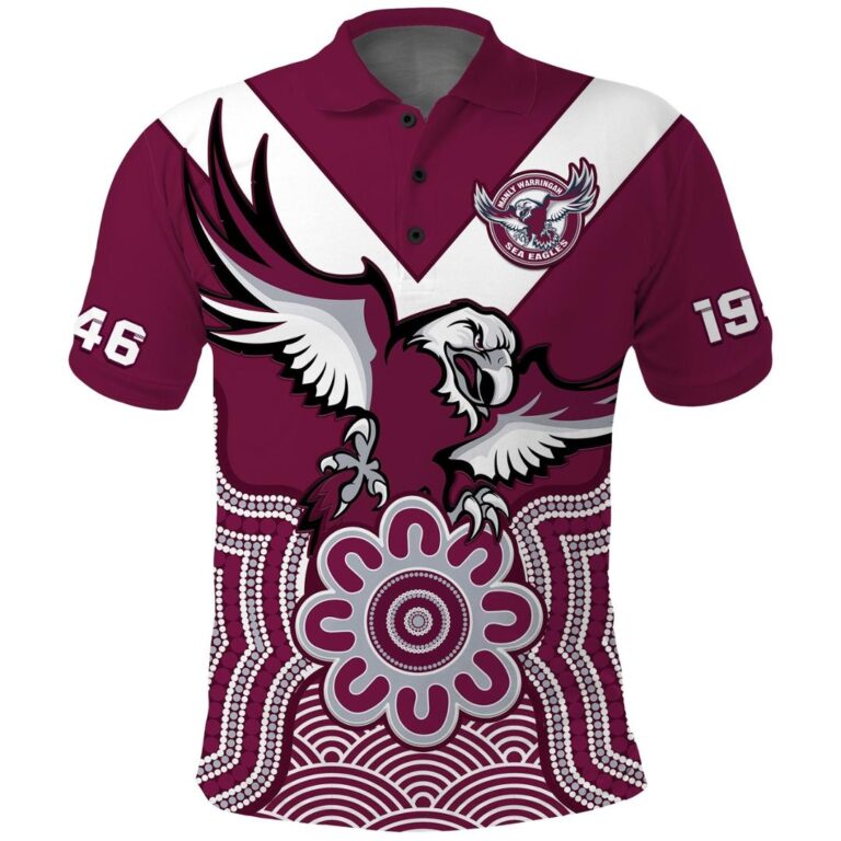 National Rugby League store - Loyal fans of Manly Warringah Sea Eagles's Unisex Polo Shirt,Kid Polo Shirt:vintage National Rugby League suit,uniform,apparel,shirts,merch,hoodie,jackets,shorts,sweatshirt,outfits,clothes