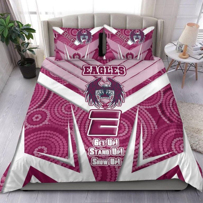 National Rugby League store - Loyal fans of Manly Warringah Sea Eagles's Bedding Duvet Cover + 1/2 Pillow Cases:vintage National Rugby League suit,uniform,apparel,shirts,merch,hoodie,jackets,shorts,sweatshirt,outfits,clothes