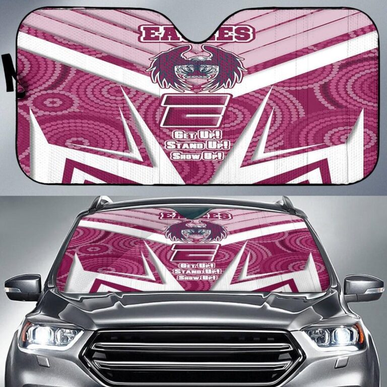 National Rugby League store - Loyal fans of Manly Warringah Sea Eagles's Auto Sun Shades:vintage National Rugby League suit,uniform,apparel,shirts,merch,hoodie,jackets,shorts,sweatshirt,outfits,clothes