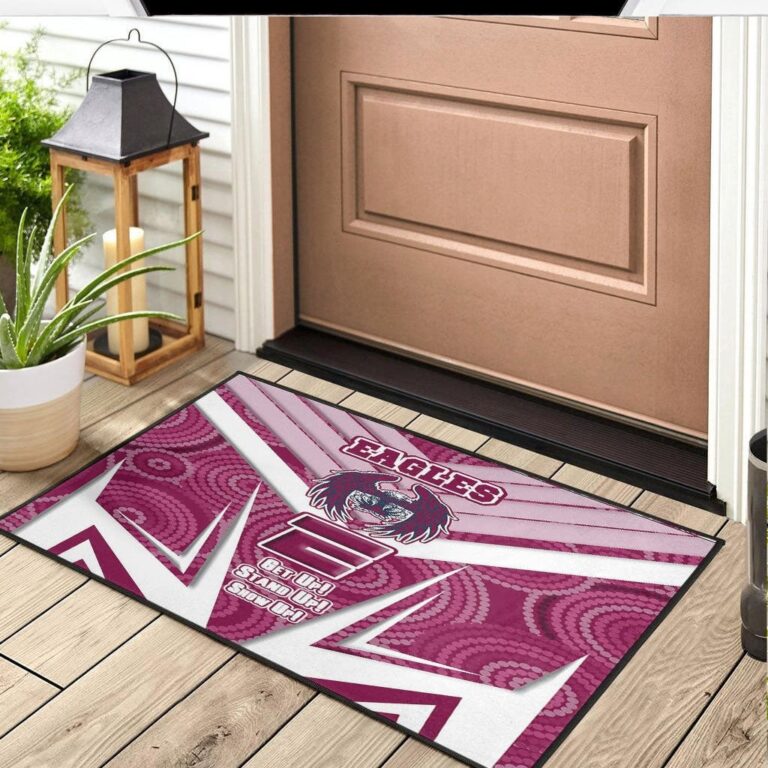 National Rugby League store - Loyal fans of Manly Warringah Sea Eagles's Doormat:vintage National Rugby League suit,uniform,apparel,shirts,merch,hoodie,jackets,shorts,sweatshirt,outfits,clothes
