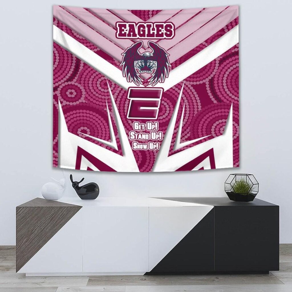 National Rugby League store - Loyal fans of Manly Warringah Sea Eagles's Wall Tapestry:vintage National Rugby League suit,uniform,apparel,shirts,merch,hoodie,jackets,shorts,sweatshirt,outfits,clothes