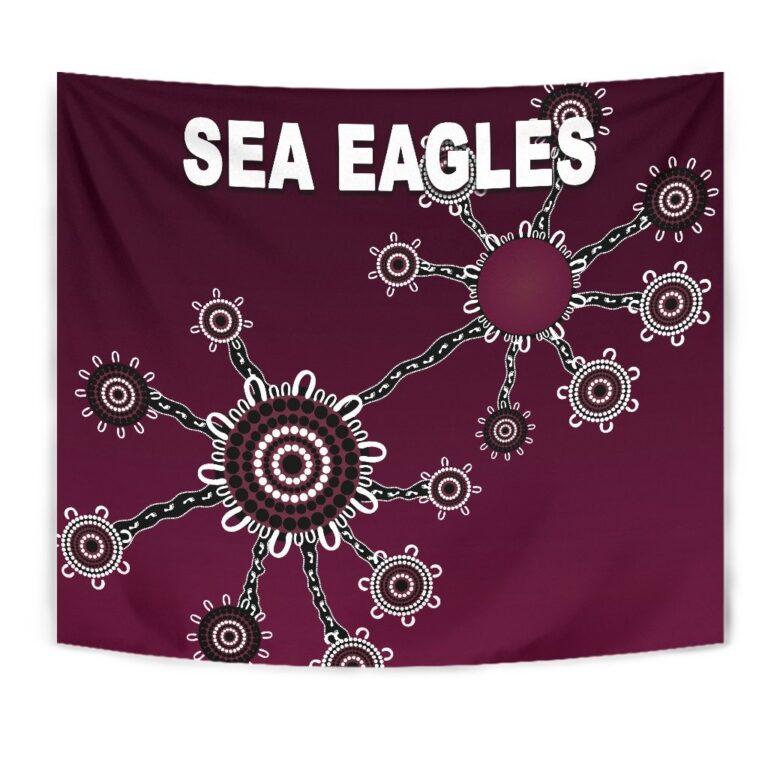 National Rugby League store - Loyal fans of Manly Warringah Sea Eagles's Wall Tapestry:vintage National Rugby League suit,uniform,apparel,shirts,merch,hoodie,jackets,shorts,sweatshirt,outfits,clothes