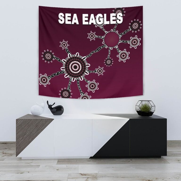 National Rugby League store - Loyal fans of Manly Warringah Sea Eagles's Wall Tapestry:vintage National Rugby League suit,uniform,apparel,shirts,merch,hoodie,jackets,shorts,sweatshirt,outfits,clothes
