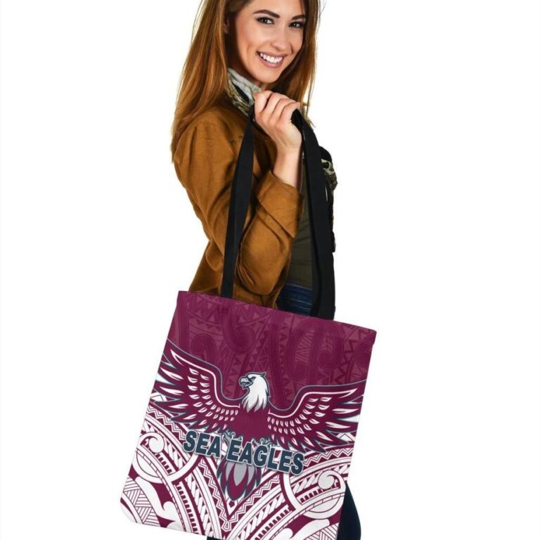National Rugby League store - Loyal fans of Manly Warringah Sea Eagles's Tote Bag:vintage National Rugby League suit,uniform,apparel,shirts,merch,hoodie,jackets,shorts,sweatshirt,outfits,clothes
