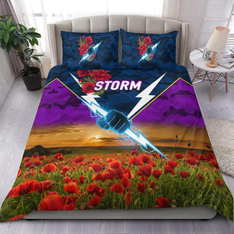 National Rugby League store - Loyal fans of Melbourne Storm's Bedding Duvet Cover + 1/2 Pillow Cases:vintage National Rugby League suit,uniform,apparel,shirts,merch,hoodie,jackets,shorts,sweatshirt,outfits,clothes