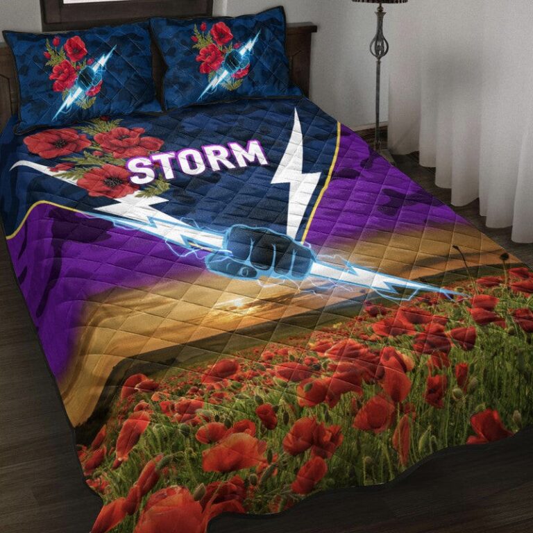 National Rugby League store - Loyal fans of Melbourne Storm's Quilt + 1/2 Pillow Cases:vintage National Rugby League suit,uniform,apparel,shirts,merch,hoodie,jackets,shorts,sweatshirt,outfits,clothes
