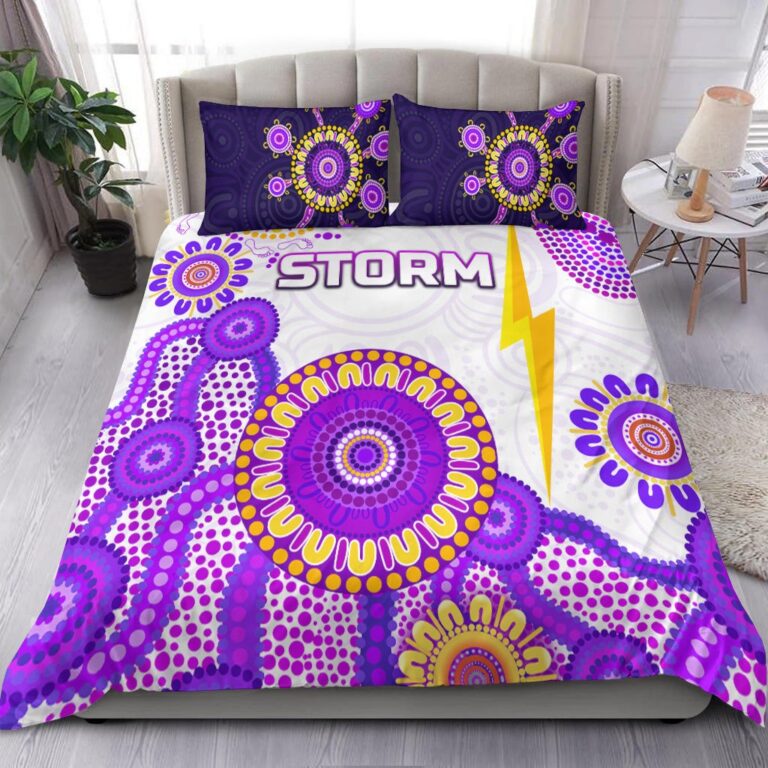 National Rugby League store - Loyal fans of Melbourne Storm's Bedding Duvet Cover + 1/2 Pillow Cases:vintage National Rugby League suit,uniform,apparel,shirts,merch,hoodie,jackets,shorts,sweatshirt,outfits,clothes