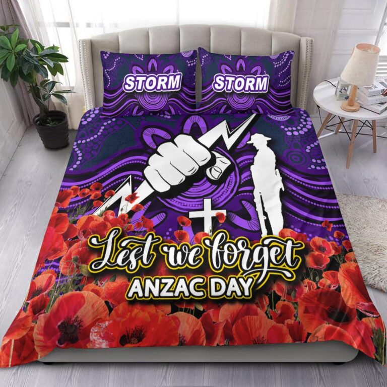 National Rugby League store - Loyal fans of Melbourne Storm's Bedding Duvet Cover + 1/2 Pillow Cases:vintage National Rugby League suit,uniform,apparel,shirts,merch,hoodie,jackets,shorts,sweatshirt,outfits,clothes