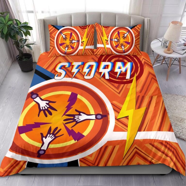 National Rugby League store - Loyal fans of Melbourne Storm's Bedding Duvet Cover + 1/2 Pillow Cases:vintage National Rugby League suit,uniform,apparel,shirts,merch,hoodie,jackets,shorts,sweatshirt,outfits,clothes