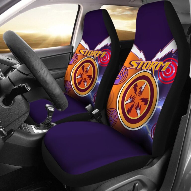 National Rugby League store - Loyal fans of Melbourne Storm's Set 2 Car Seat Cover:vintage National Rugby League suit,uniform,apparel,shirts,merch,hoodie,jackets,shorts,sweatshirt,outfits,clothes
