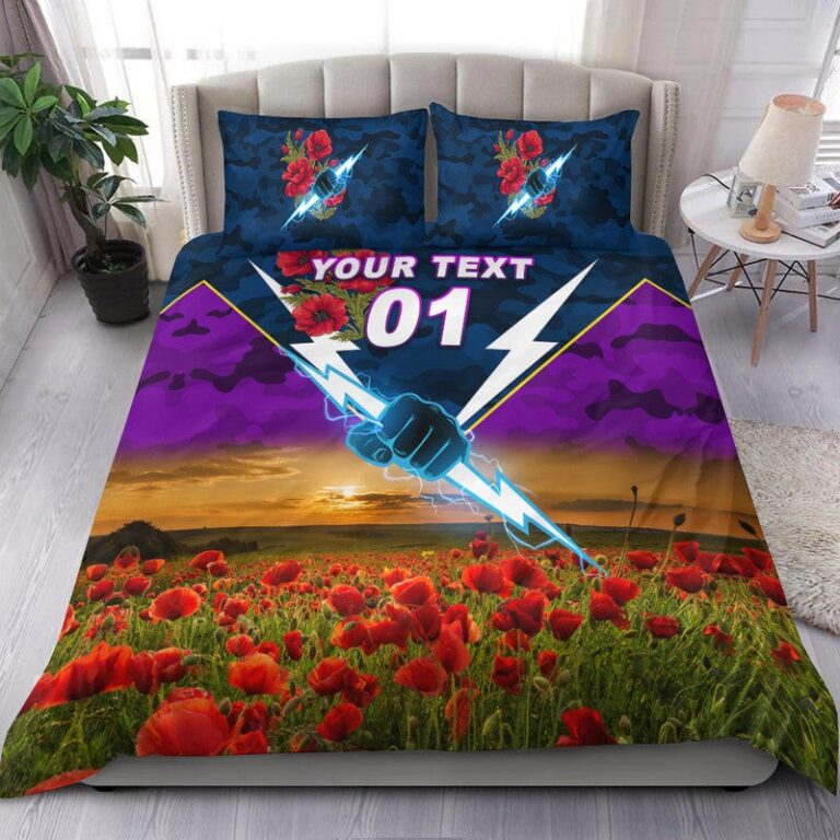 National Rugby League store - Loyal fans of Melbourne Storm's Bedding Duvet Cover + 1/2 Pillow Cases:vintage National Rugby League suit,uniform,apparel,shirts,merch,hoodie,jackets,shorts,sweatshirt,outfits,clothes