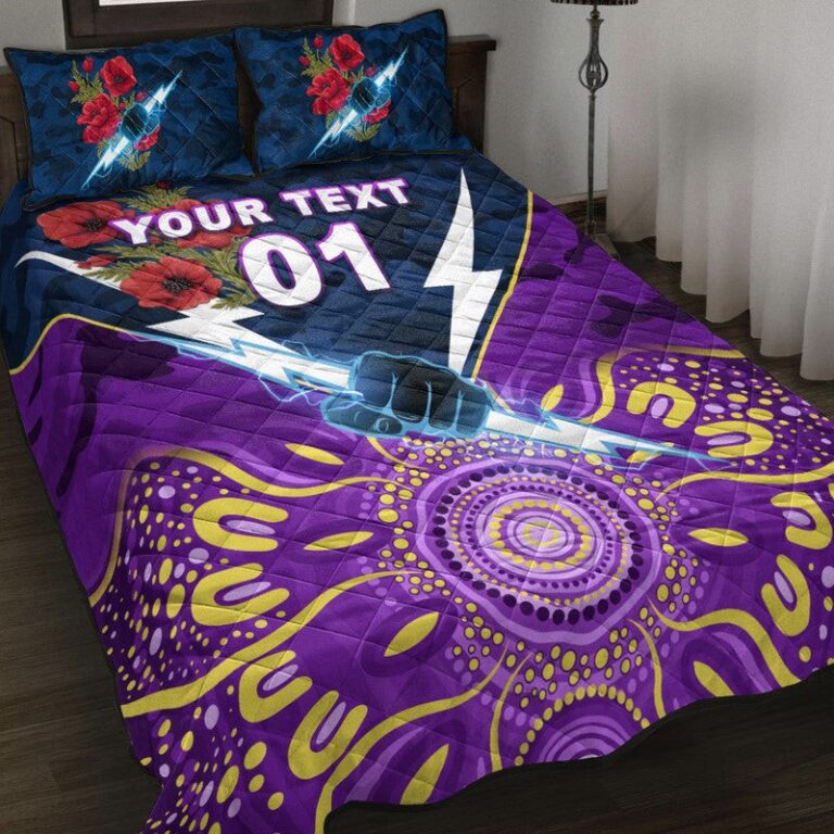 National Rugby League store - Loyal fans of Melbourne Storm's Quilt + 1/2 Pillow Cases:vintage National Rugby League suit,uniform,apparel,shirts,merch,hoodie,jackets,shorts,sweatshirt,outfits,clothes