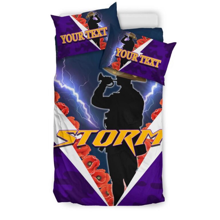 National Rugby League store - Loyal fans of Melbourne Storm's Bedding Duvet Cover + 1/2 Pillow Cases:vintage National Rugby League suit,uniform,apparel,shirts,merch,hoodie,jackets,shorts,sweatshirt,outfits,clothes