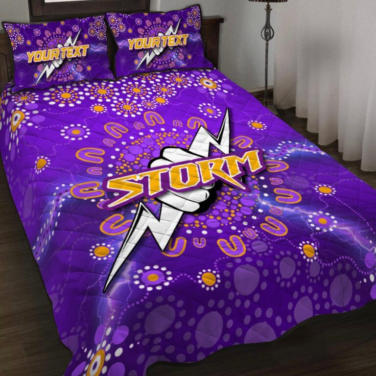 National Rugby League store - Loyal fans of Melbourne Storm's Quilt + 1/2 Pillow Cases:vintage National Rugby League suit,uniform,apparel,shirts,merch,hoodie,jackets,shorts,sweatshirt,outfits,clothes