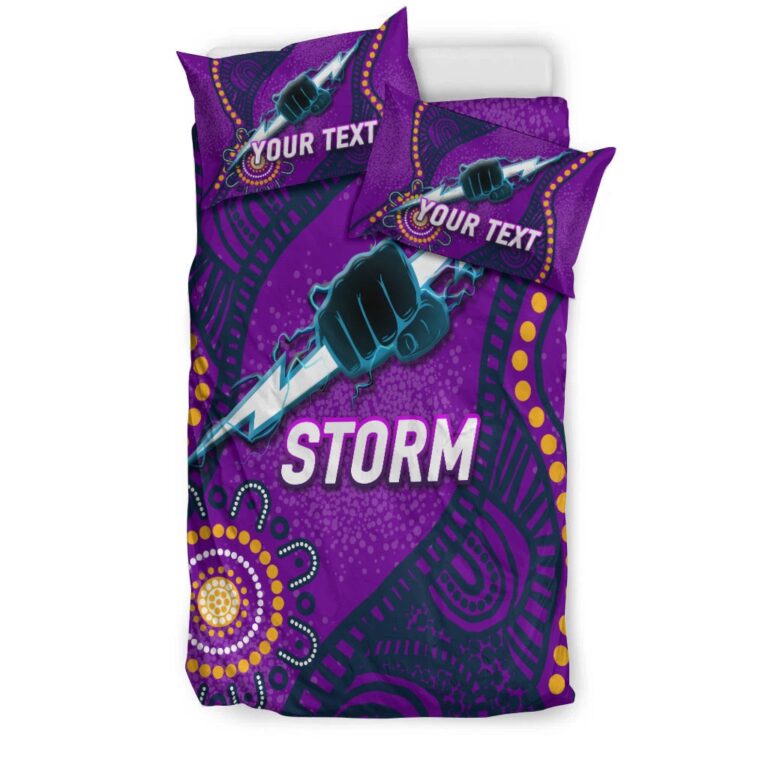 National Rugby League store - Loyal fans of Melbourne Storm's Bedding Duvet Cover + 1/2 Pillow Cases:vintage National Rugby League suit,uniform,apparel,shirts,merch,hoodie,jackets,shorts,sweatshirt,outfits,clothes