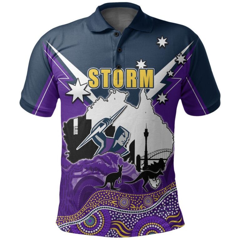 National Rugby League store - Loyal fans of Melbourne Storm's Unisex Polo Shirt,Kid Polo Shirt:vintage National Rugby League suit,uniform,apparel,shirts,merch,hoodie,jackets,shorts,sweatshirt,outfits,clothes