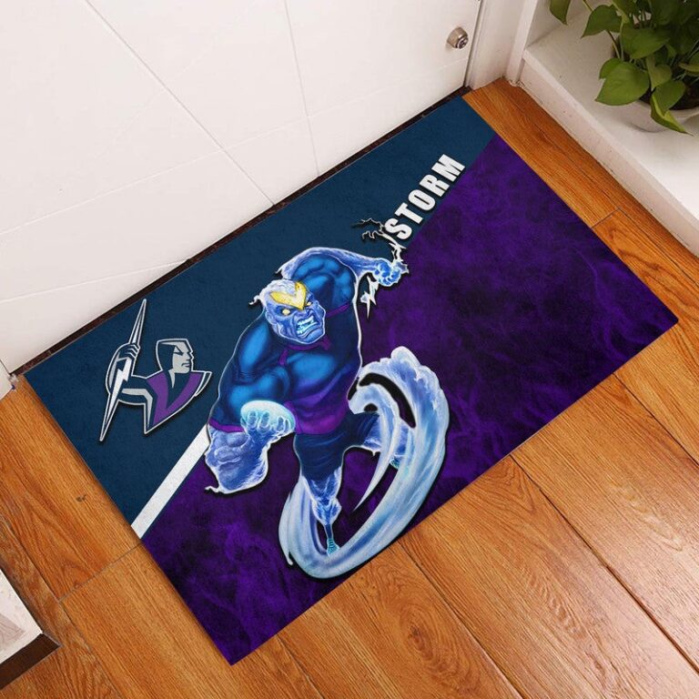 National Rugby League store - Loyal fans of Melbourne Storm's Doormat:vintage National Rugby League suit,uniform,apparel,shirts,merch,hoodie,jackets,shorts,sweatshirt,outfits,clothes