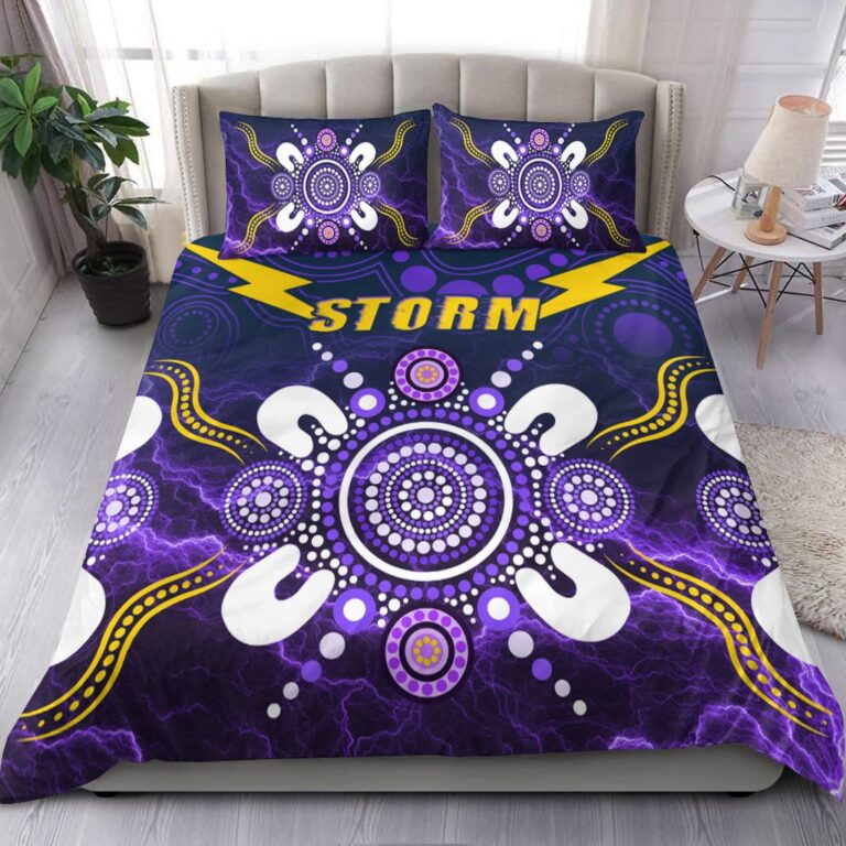 National Rugby League store - Loyal fans of Melbourne Storm's Bedding Duvet Cover + 1/2 Pillow Cases:vintage National Rugby League suit,uniform,apparel,shirts,merch,hoodie,jackets,shorts,sweatshirt,outfits,clothes