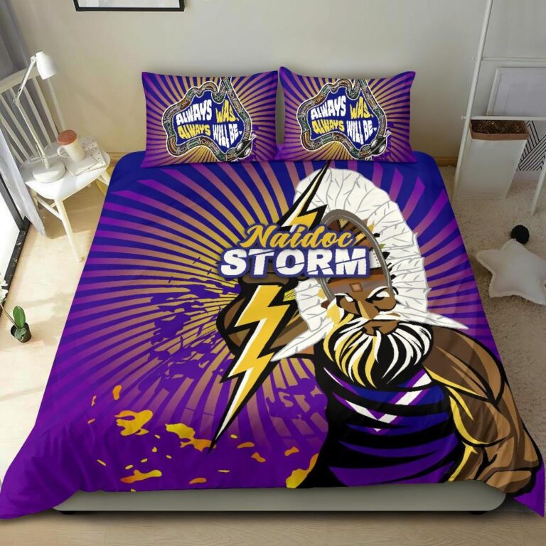 National Rugby League store - Loyal fans of Melbourne Storm's Bedding Duvet Cover + 1/2 Pillow Cases:vintage National Rugby League suit,uniform,apparel,shirts,merch,hoodie,jackets,shorts,sweatshirt,outfits,clothes