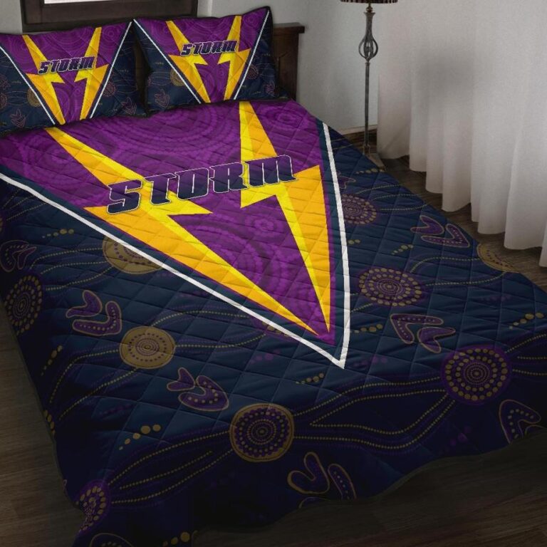 National Rugby League store - Loyal fans of Melbourne Storm's Quilt + 1/2 Pillow Cases:vintage National Rugby League suit,uniform,apparel,shirts,merch,hoodie,jackets,shorts,sweatshirt,outfits,clothes