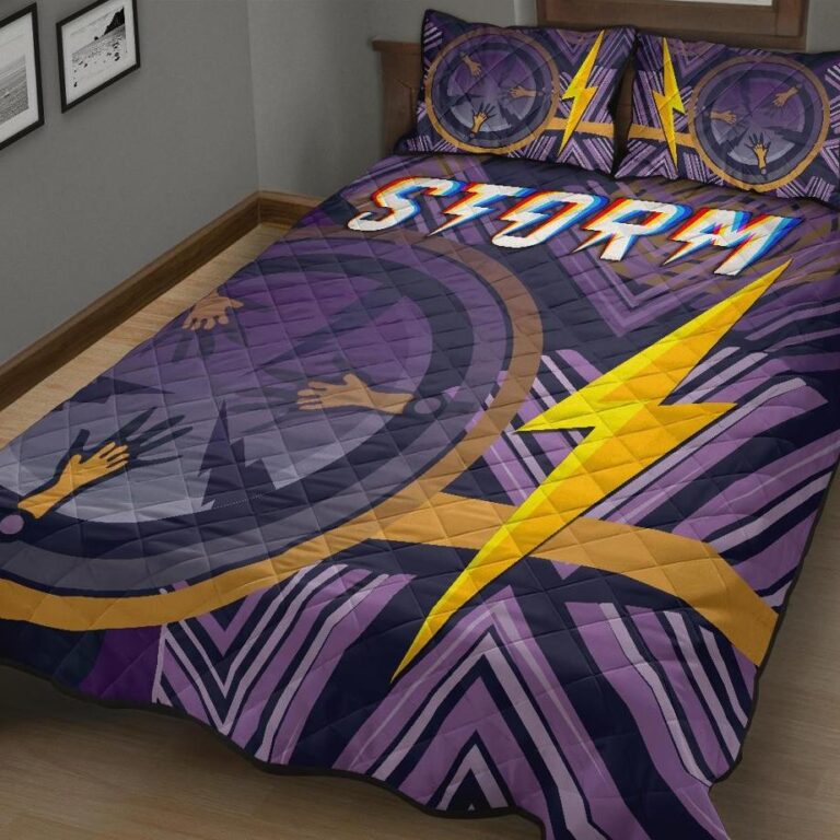 National Rugby League store - Loyal fans of Melbourne Storm's Quilt + 1/2 Pillow Cases:vintage National Rugby League suit,uniform,apparel,shirts,merch,hoodie,jackets,shorts,sweatshirt,outfits,clothes