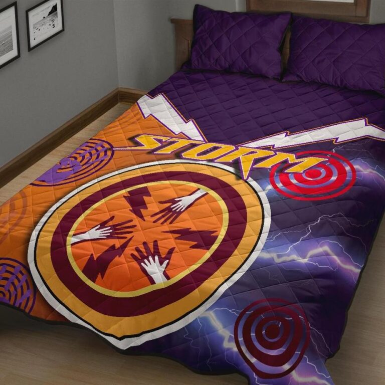 National Rugby League store - Loyal fans of Melbourne Storm's Quilt + 1/2 Pillow Cases:vintage National Rugby League suit,uniform,apparel,shirts,merch,hoodie,jackets,shorts,sweatshirt,outfits,clothes