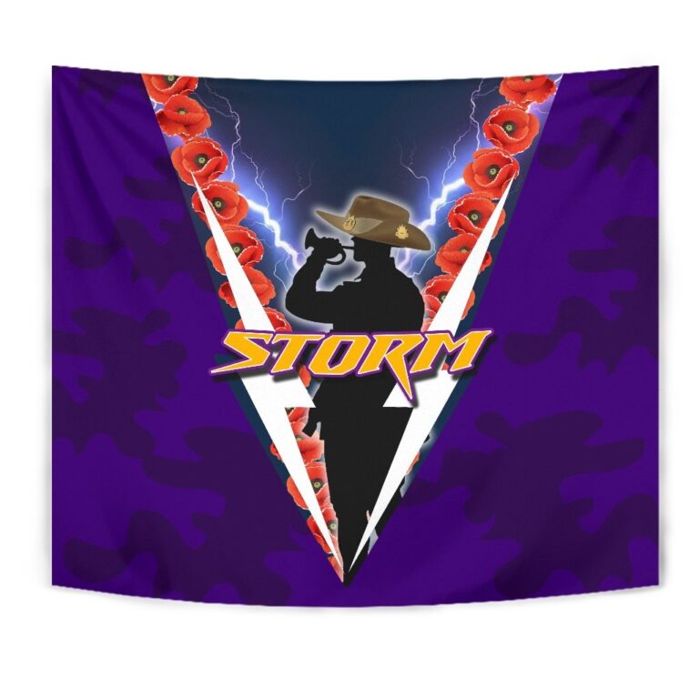 National Rugby League store - Loyal fans of Melbourne Storm's Wall Tapestry:vintage National Rugby League suit,uniform,apparel,shirts,merch,hoodie,jackets,shorts,sweatshirt,outfits,clothes