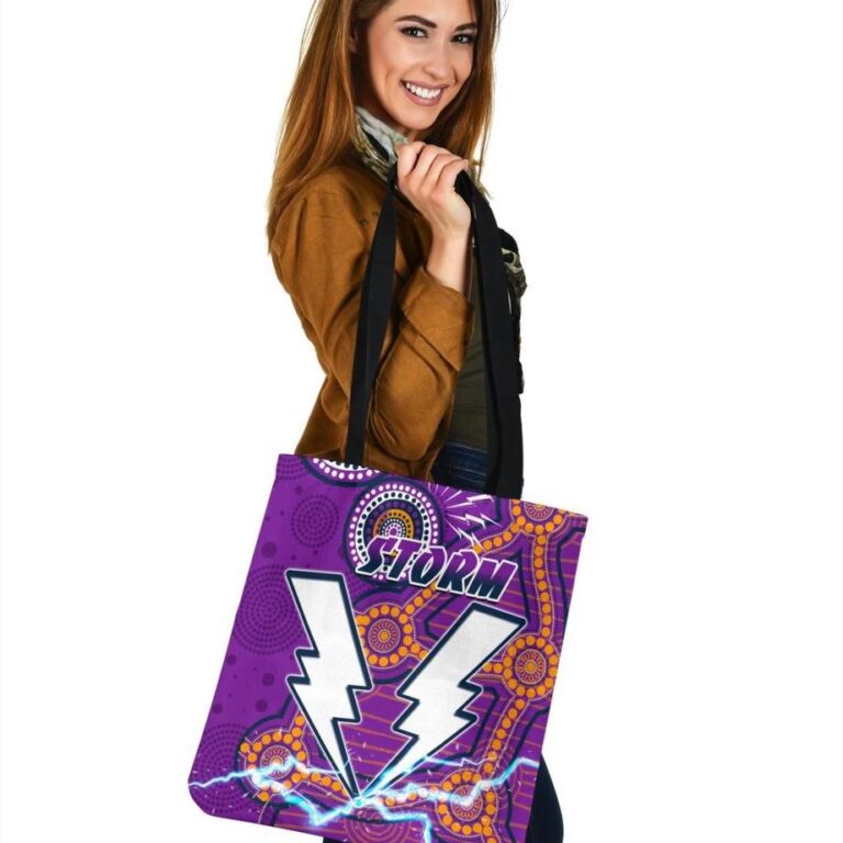 National Rugby League store - Loyal fans of Melbourne Storm's Tote Bag:vintage National Rugby League suit,uniform,apparel,shirts,merch,hoodie,jackets,shorts,sweatshirt,outfits,clothes