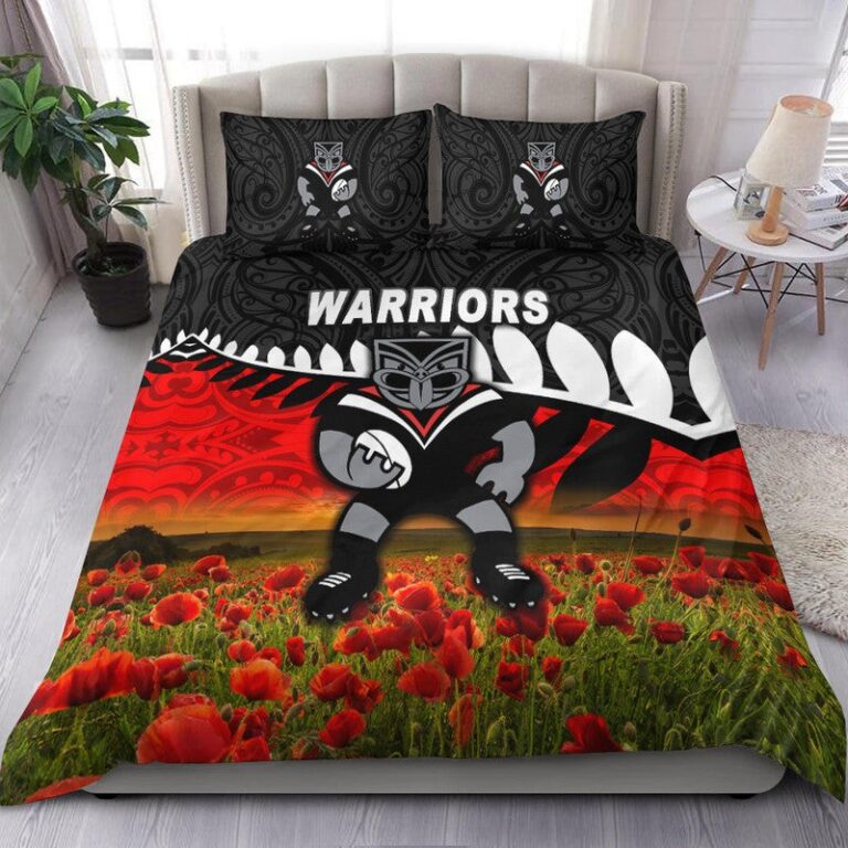 National Rugby League store - Loyal fans of New Zealand Warriors's Bedding Duvet Cover + 1/2 Pillow Cases:vintage National Rugby League suit,uniform,apparel,shirts,merch,hoodie,jackets,shorts,sweatshirt,outfits,clothes