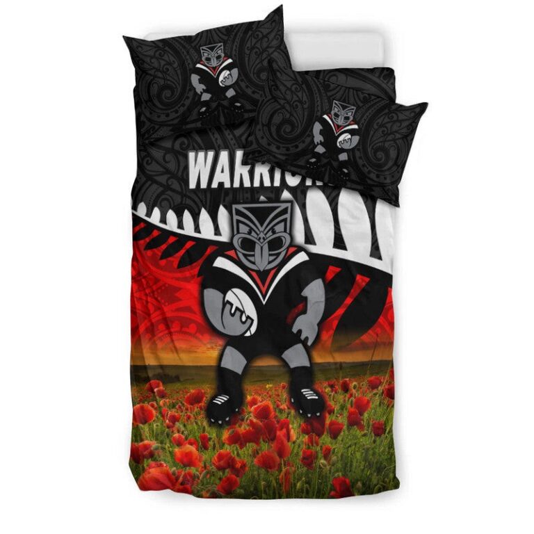 National Rugby League store - Loyal fans of New Zealand Warriors's Bedding Duvet Cover + 1/2 Pillow Cases:vintage National Rugby League suit,uniform,apparel,shirts,merch,hoodie,jackets,shorts,sweatshirt,outfits,clothes