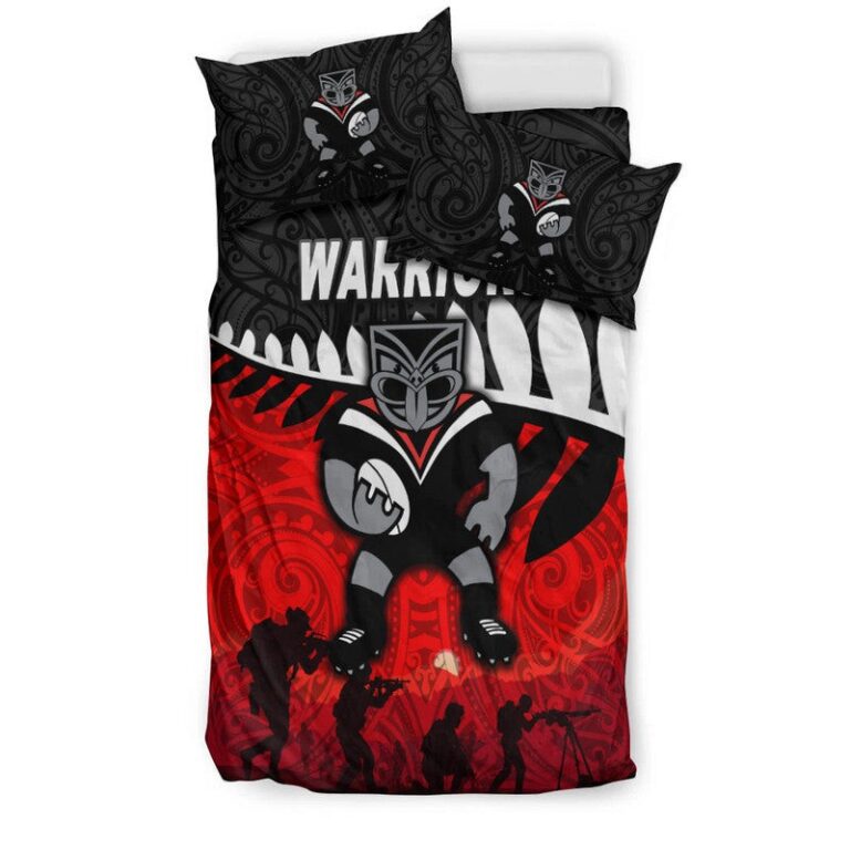 National Rugby League store - Loyal fans of New Zealand Warriors's Bedding Duvet Cover + 1/2 Pillow Cases:vintage National Rugby League suit,uniform,apparel,shirts,merch,hoodie,jackets,shorts,sweatshirt,outfits,clothes