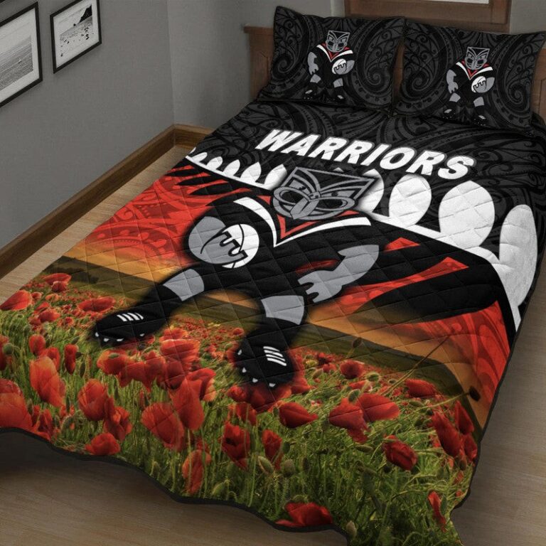 National Rugby League store - Loyal fans of New Zealand Warriors's Quilt + 1/2 Pillow Cases:vintage National Rugby League suit,uniform,apparel,shirts,merch,hoodie,jackets,shorts,sweatshirt,outfits,clothes