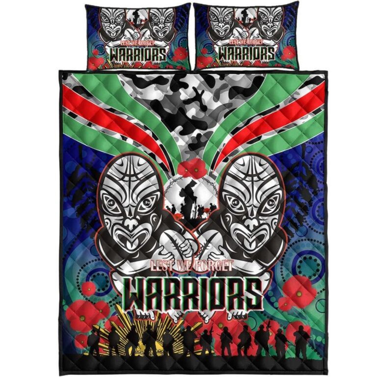 National Rugby League store - Loyal fans of New Zealand Warriors's Quilt + 1/2 Pillow Cases:vintage National Rugby League suit,uniform,apparel,shirts,merch,hoodie,jackets,shorts,sweatshirt,outfits,clothes