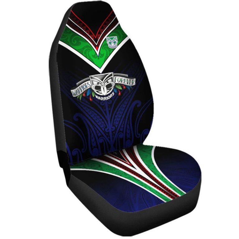 National Rugby League store - Loyal fans of New Zealand Warriors's Set 2 Car Seat Cover:vintage National Rugby League suit,uniform,apparel,shirts,merch,hoodie,jackets,shorts,sweatshirt,outfits,clothes
