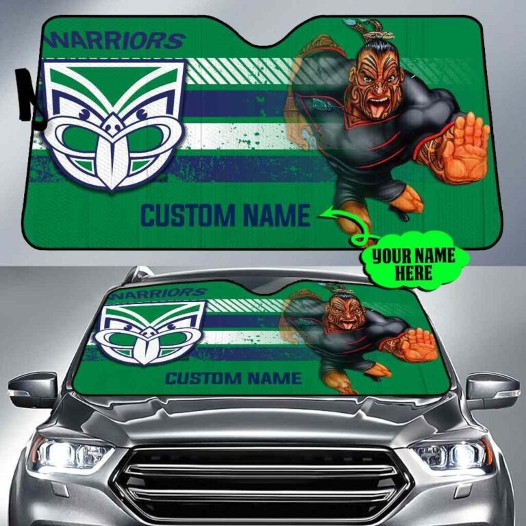 National Rugby League store - Loyal fans of New Zealand Warriors's Auto Sun Shades:vintage National Rugby League suit,uniform,apparel,shirts,merch,hoodie,jackets,shorts,sweatshirt,outfits,clothes